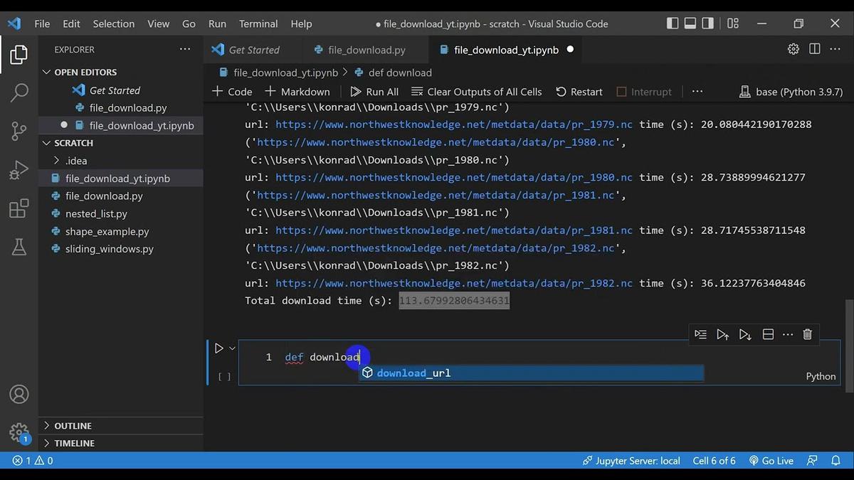 'Video thumbnail for Download Multiple Files (or ULRs) in Parallel with Python'