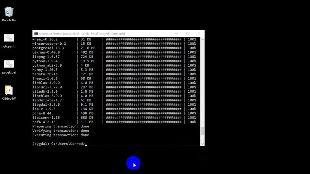 'Video thumbnail for Install GDAL for Python with Anaconda'