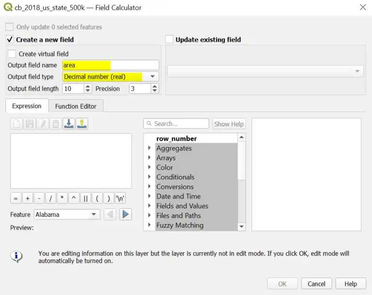 Calculate Geometry in QGIS How to calculate line length, polygon area