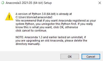 anaconda install python 3.7