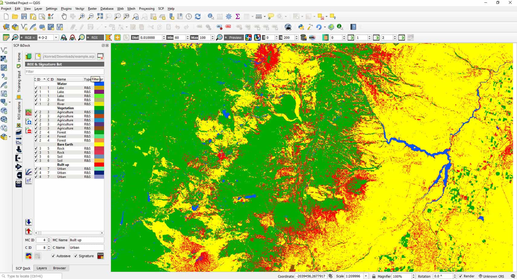 Supervised Image Classification with QGIS – OpenSourceOptions