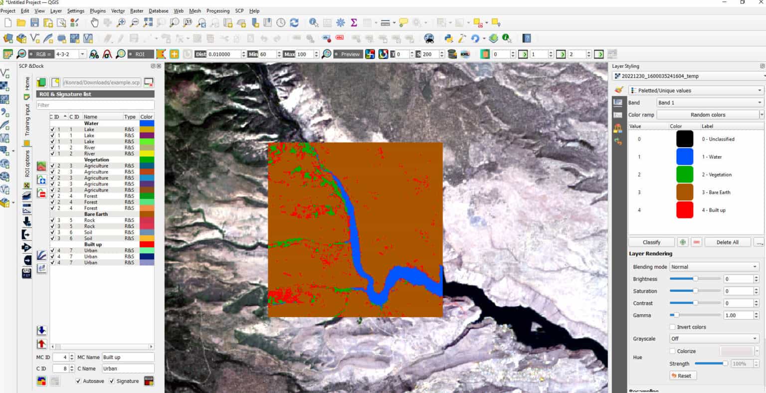 Supervised Image Classification with QGIS – OpenSourceOptions