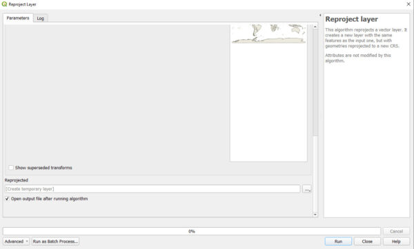 Reproject Raster and Vector Layers with QGIS – OpenSourceOptions
