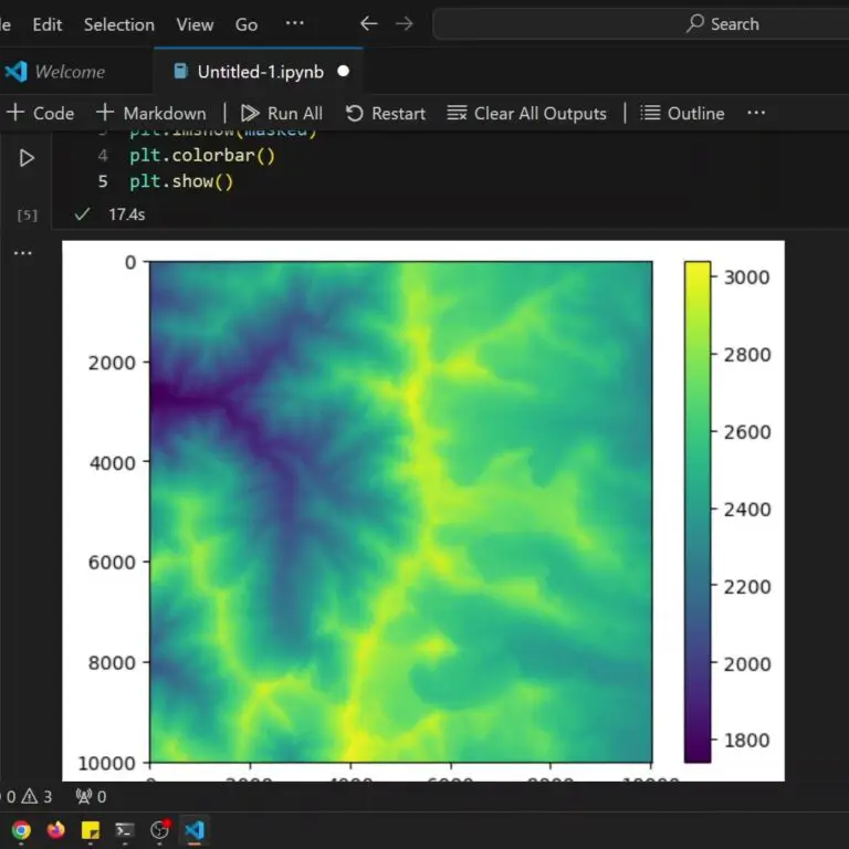 Open Rasters in Python without Downloading